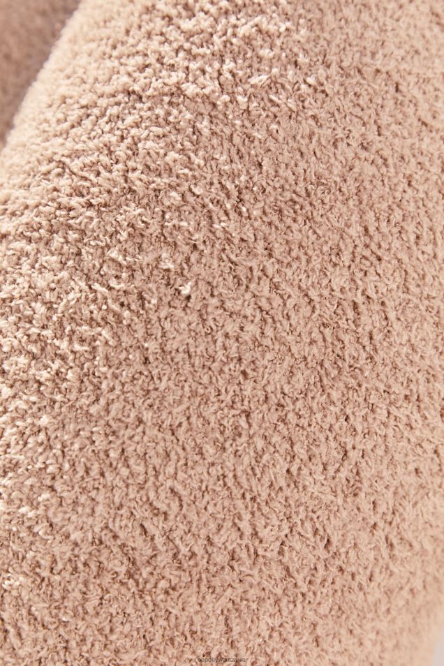 pozostańmy w wygodnym podkoszulku z dekoltem w kształcie litery V 2FZ0T686 piasek Oh Polly