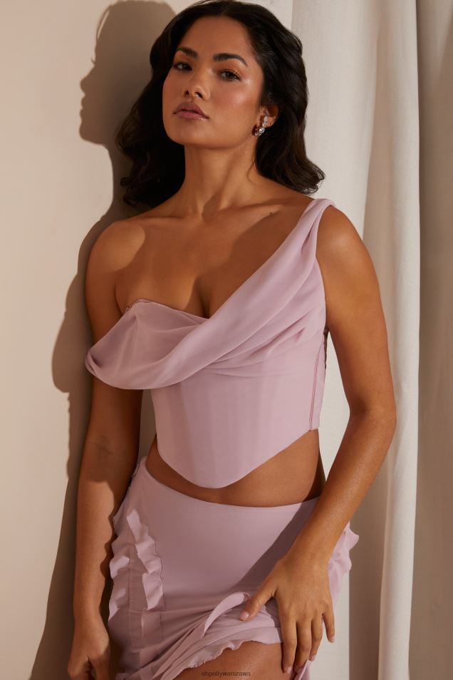 Lucia – Spódnica maxi ze średnim stanem i falbankami 2FZ0T753 rumieniec Oh Polly