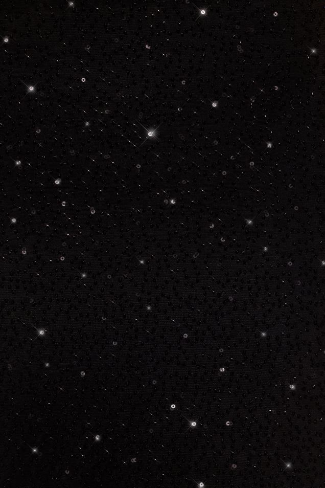 Trieste spódnica maxi z rozcięciem z boku i zdobieniem 2FZ0T734 czarny Oh Polly